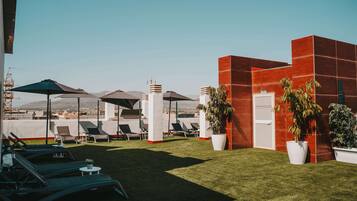 Terrasse sur le toit