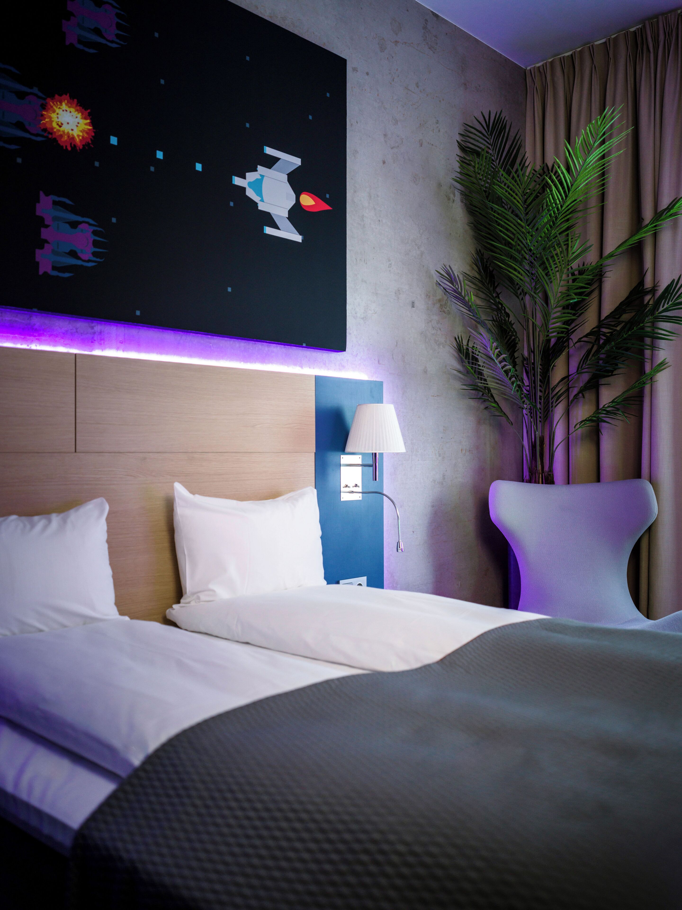 room (gaming) | 1 bedroom, desk, laptop workspace, iron/ironing board