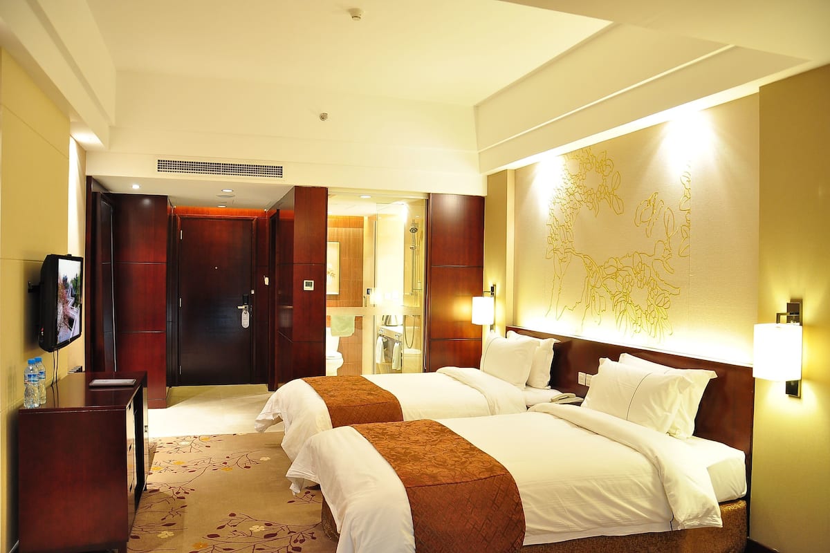 Quarto superior | 1 quarto, frigobar, cofres nos quartos, escrivaninha