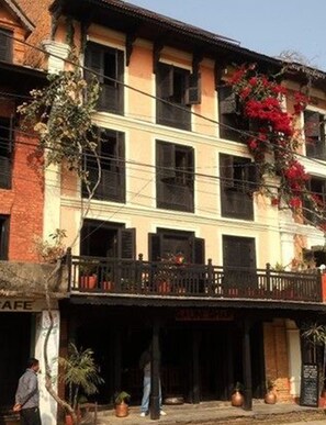 Entrada de la propiedad