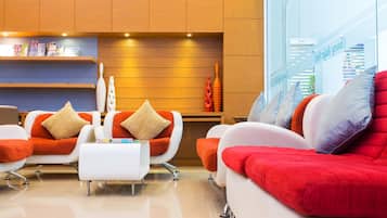 Sala de estar en el lobby