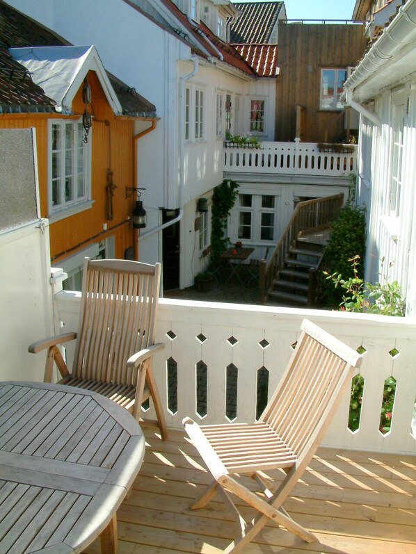 Terrace/patio - Det Lille Hotel (Risør)