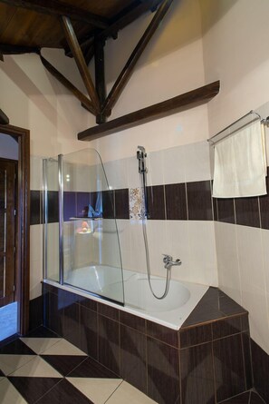 Douche, douche cascade, articles de toilette (gratuits)