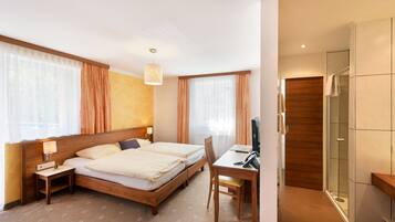Standard Double Room | Pillow-top beds, minibar, in-room safe, desk