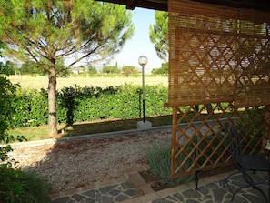 Appartamento Exclusive, 1 camera da letto, bagno in camera, vista giardino (Lavanda) | Vista giardino