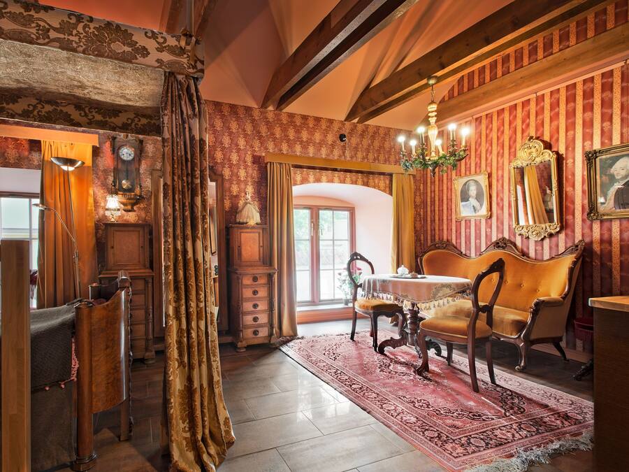 Individually decorated, individually furnished, blackout curtains