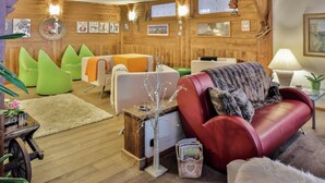 Sitteområde i lobbyen