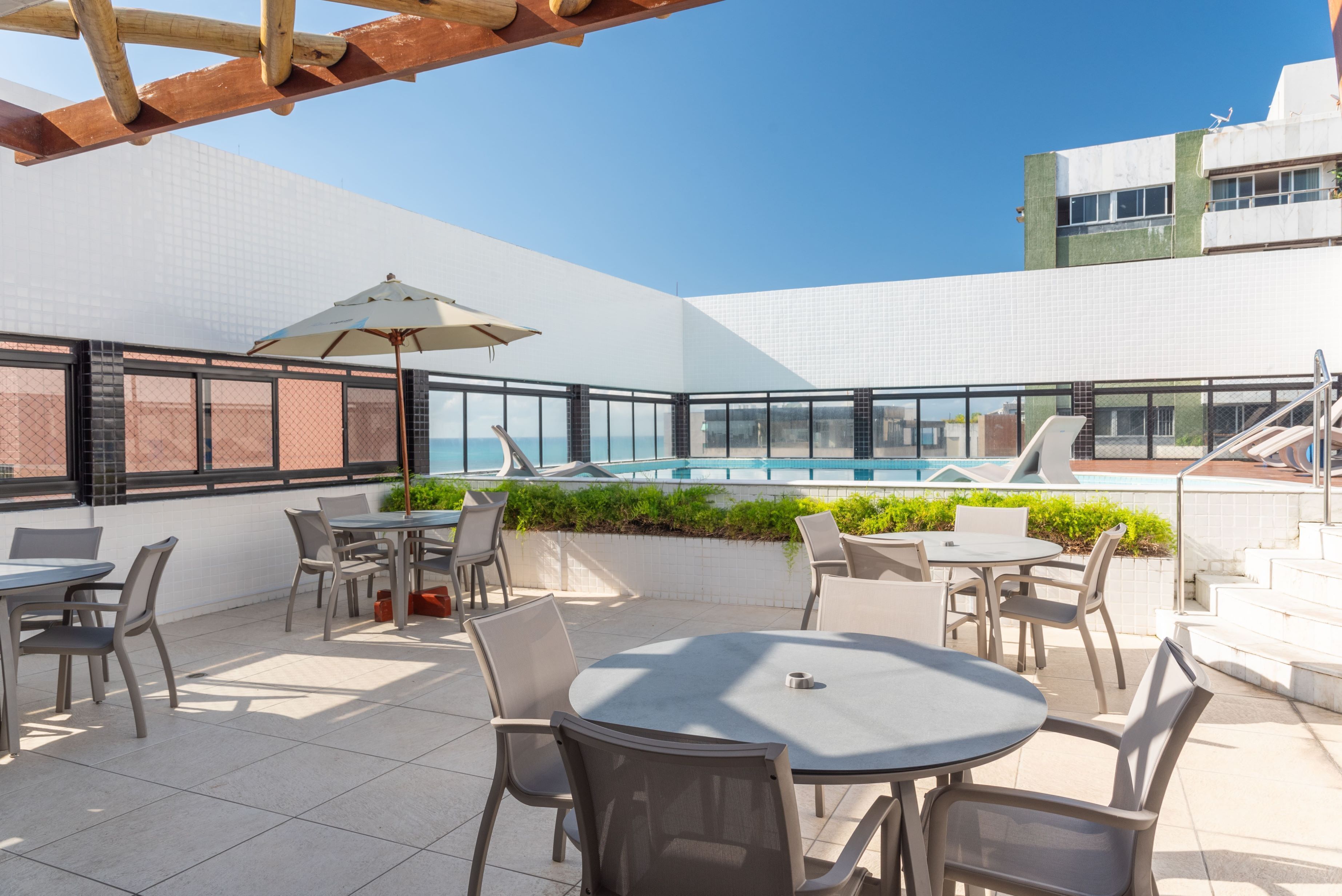 Terraço na cobertura