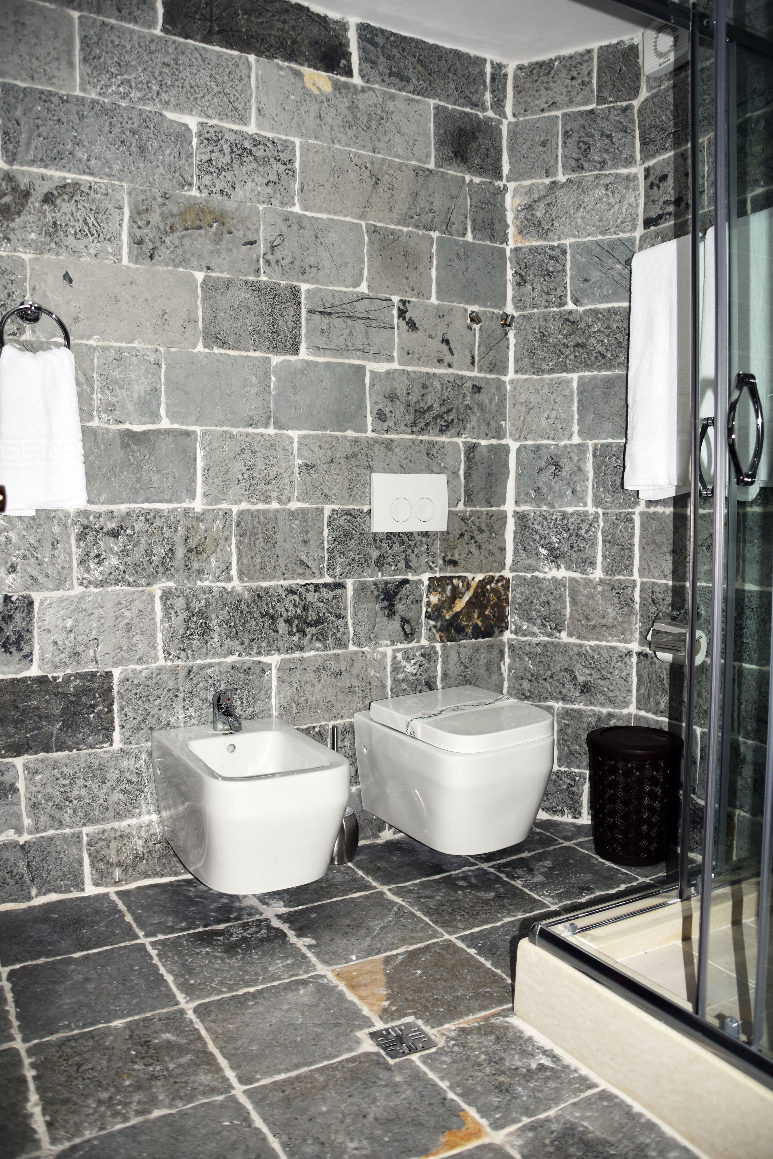 shower, rainfall showerhead, free toiletries, hair dryer