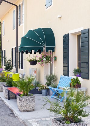 Entrada al alojamiento