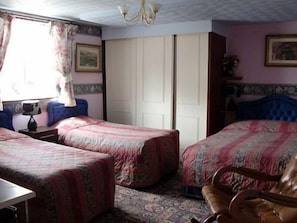 Memory-foam beds, iron/ironing board