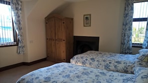 Individually decorated, individually furnished, iron/ironing board - Balloan House (Muir of Ord)