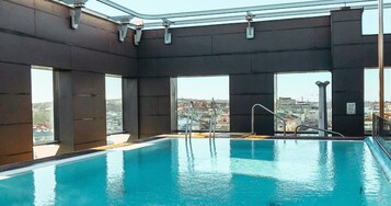 Piscina en la azotea