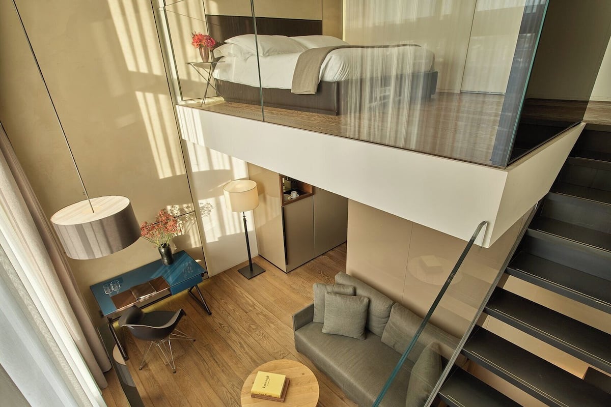 Junior-Suite, Verbindungszimmer | Italienische Bettbezüge von Frette, hochwertige Bettwaren