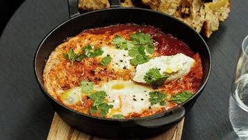 Daily full breakfast for a fee