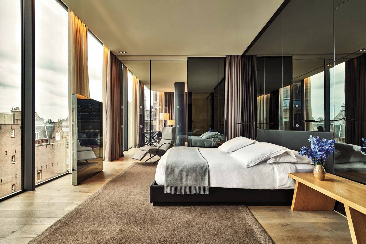 意大利 Frette 床单、高档床上用品、羽绒被、迷你吧