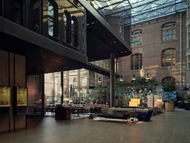 Sala de estar en el lobby