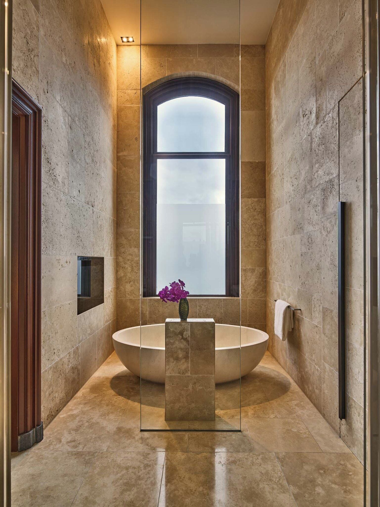 suite (van baerle) | bathroom | designer toiletries, hair dryer, bathrobes, slippers