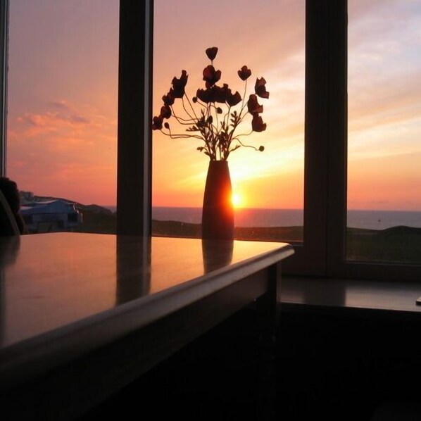 Útsýni frá gististað