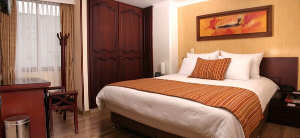 Minibar, in-room safe, individually decorated, desk