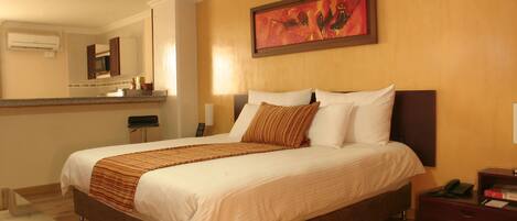 Minibar, in-room safe, individually decorated, desk