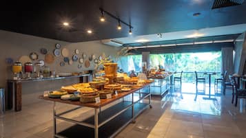 Gratis frukostbuffé varje dag