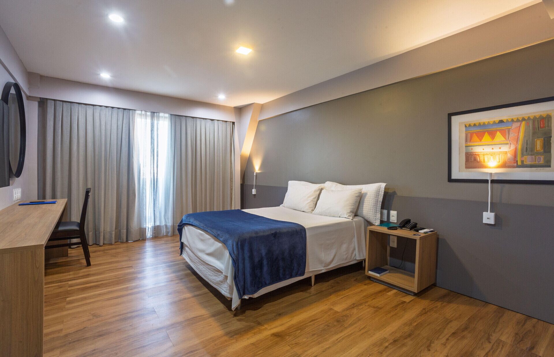 Minibar, in-room safe, desk, soundproofing