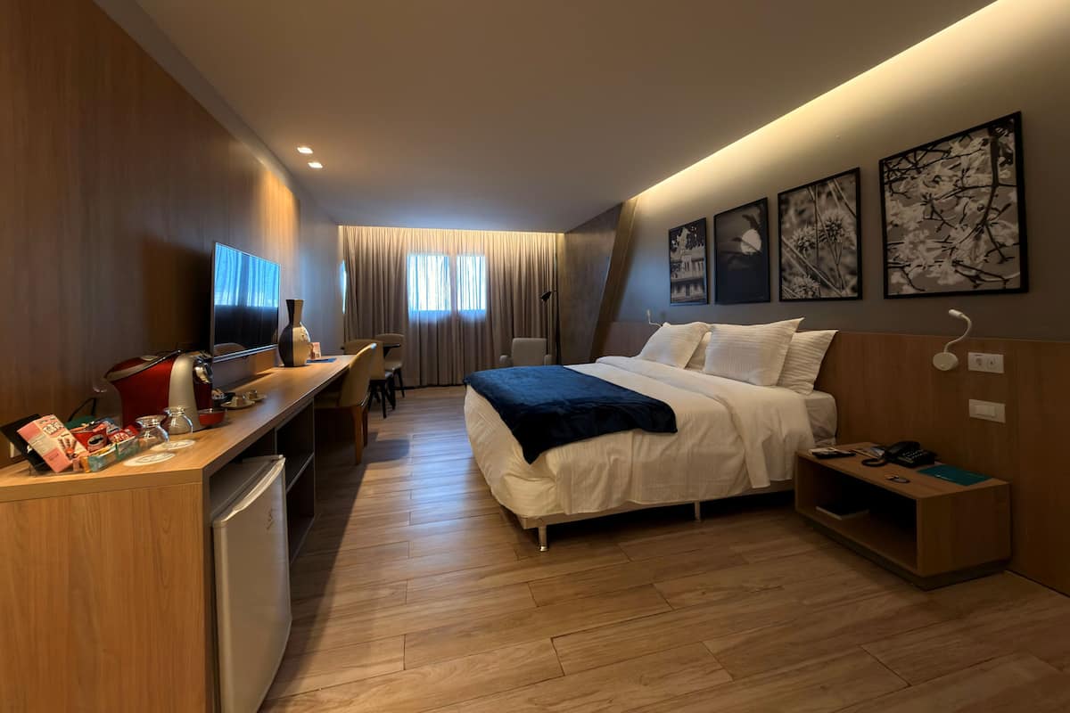 Premium Room, 1 Double Bed | Minibar, in-room safe, desk, soundproofing