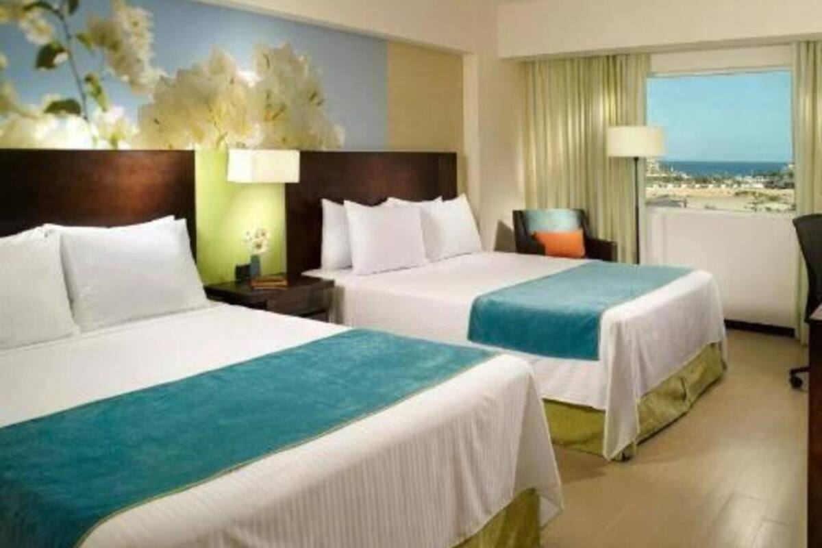 In-room safe, desk, laptop workspace, blackout drapes