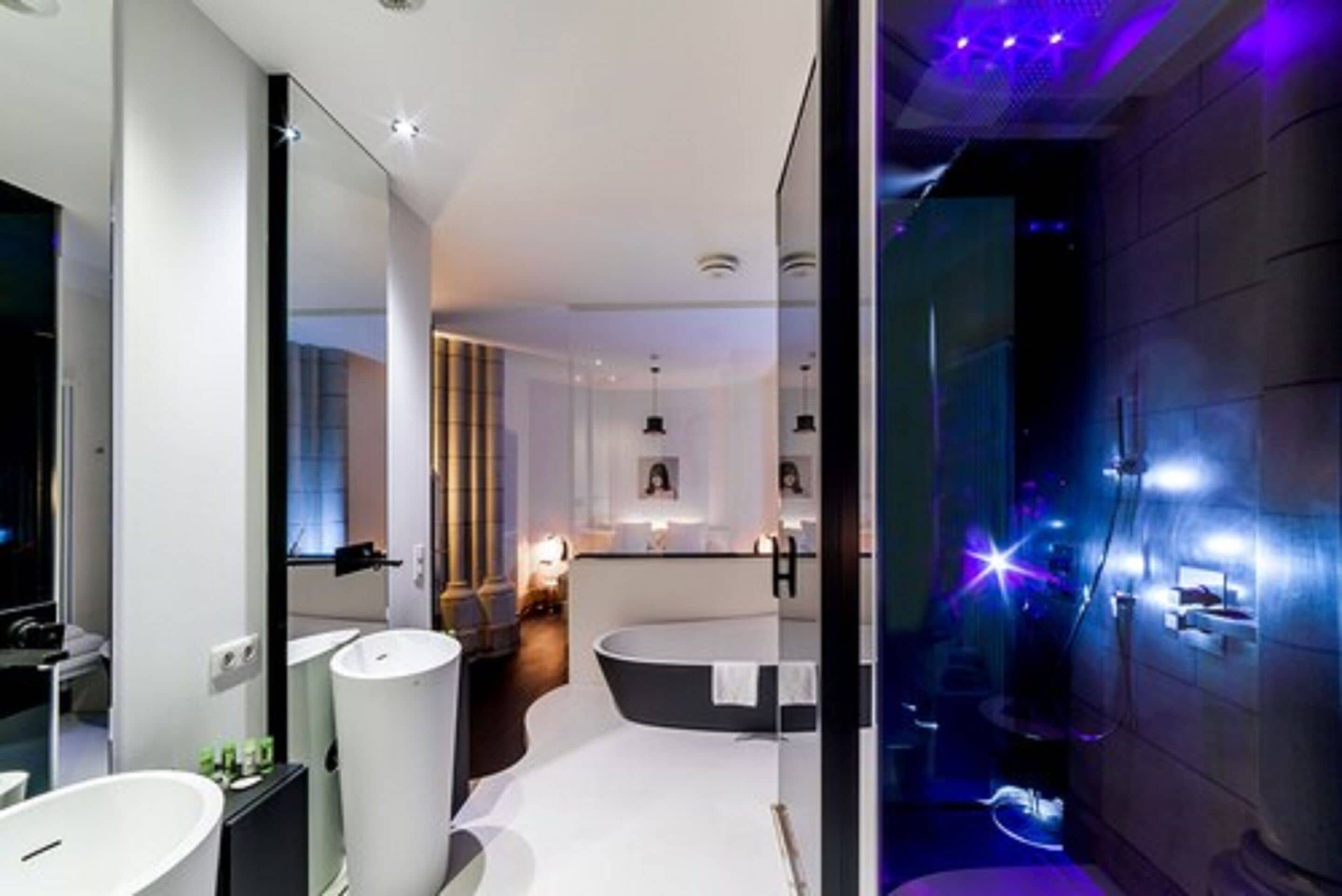 suite (sozo) | bathroom | shower, designer toiletries, hair dryer, bathrobes