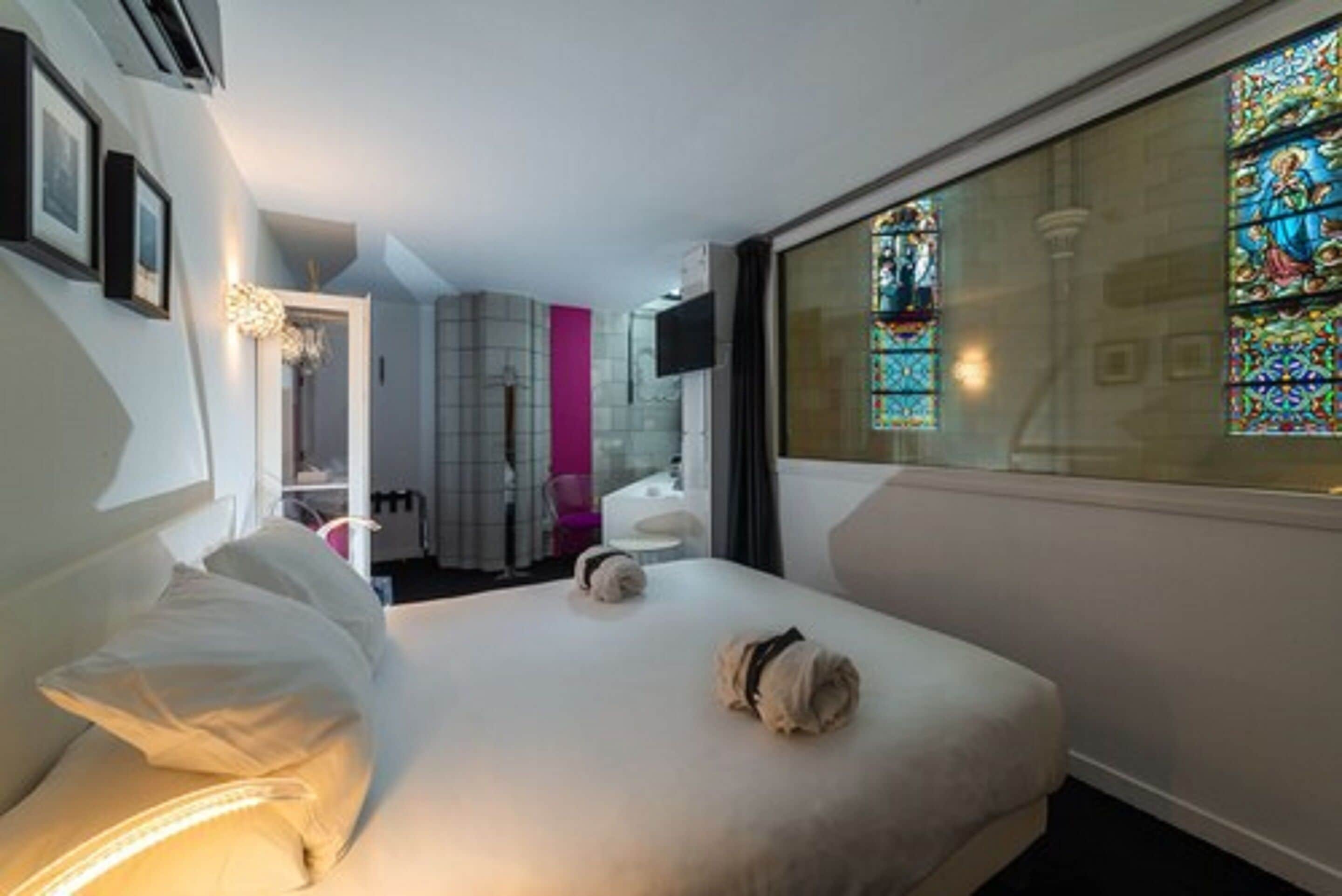 Deluxe tweepersoonskamer (SEDUCTION) | Luxe beddengoed, Select Comfort-bedden, een kluis op de kamer