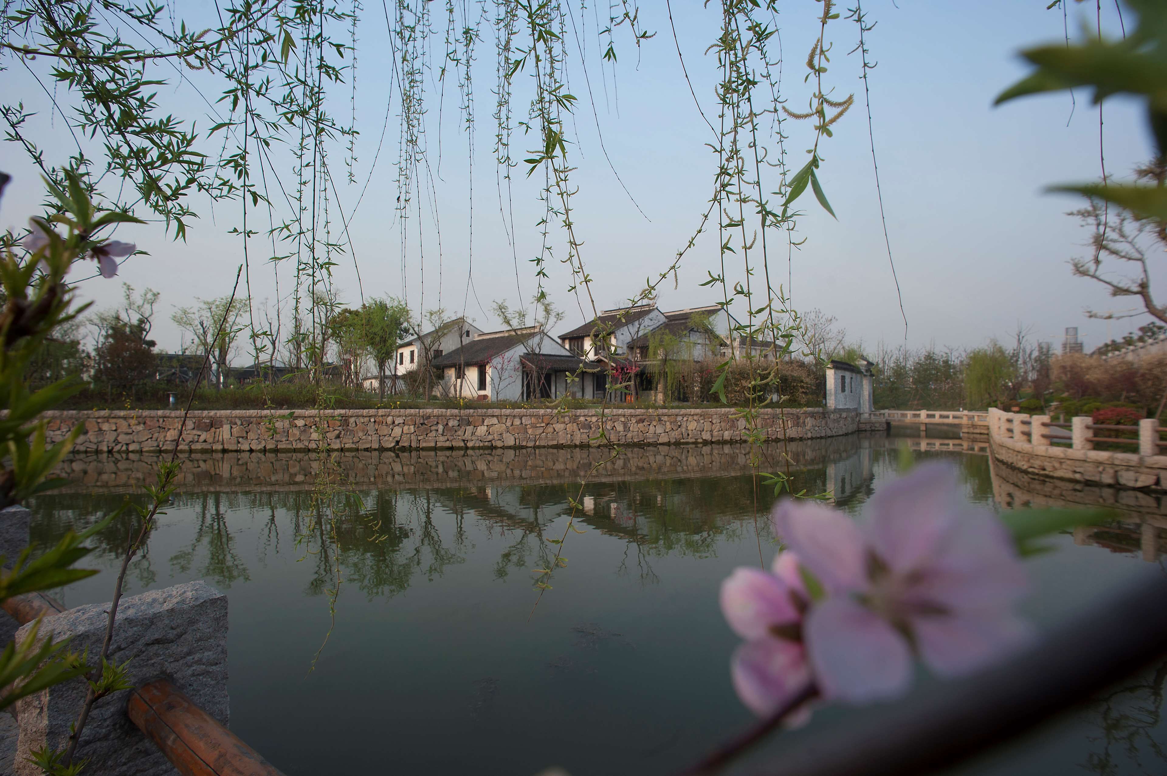 المنطقة المحيطة بالمنشأة