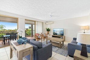Appartement Familial, 3 chambres, vue mer | Fer et planche à repasser, Wi-Fi gratuit, draps fournis