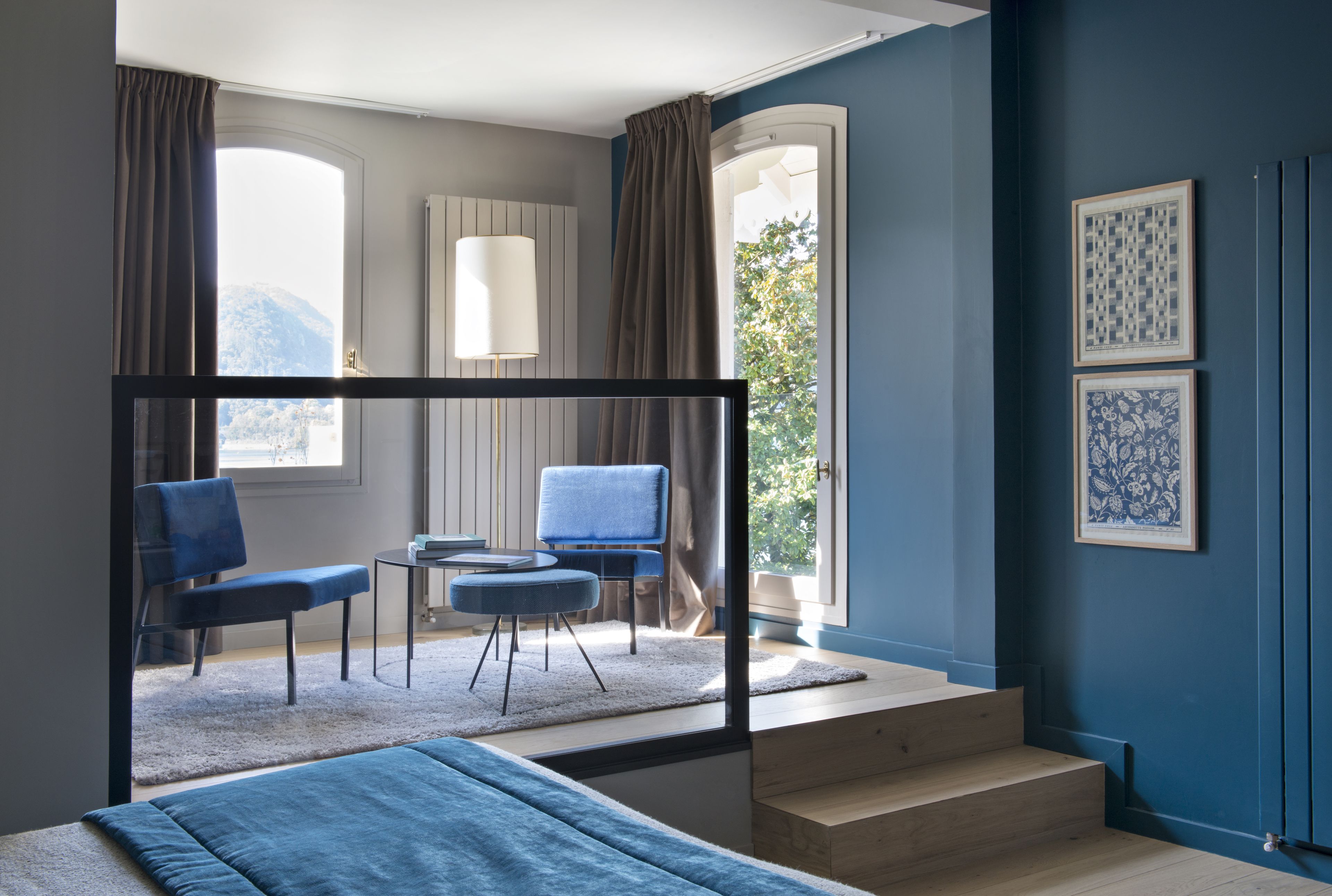 double room, balcony, partial lake view | 1 bedroom, free minibar items, in-room safe, desk