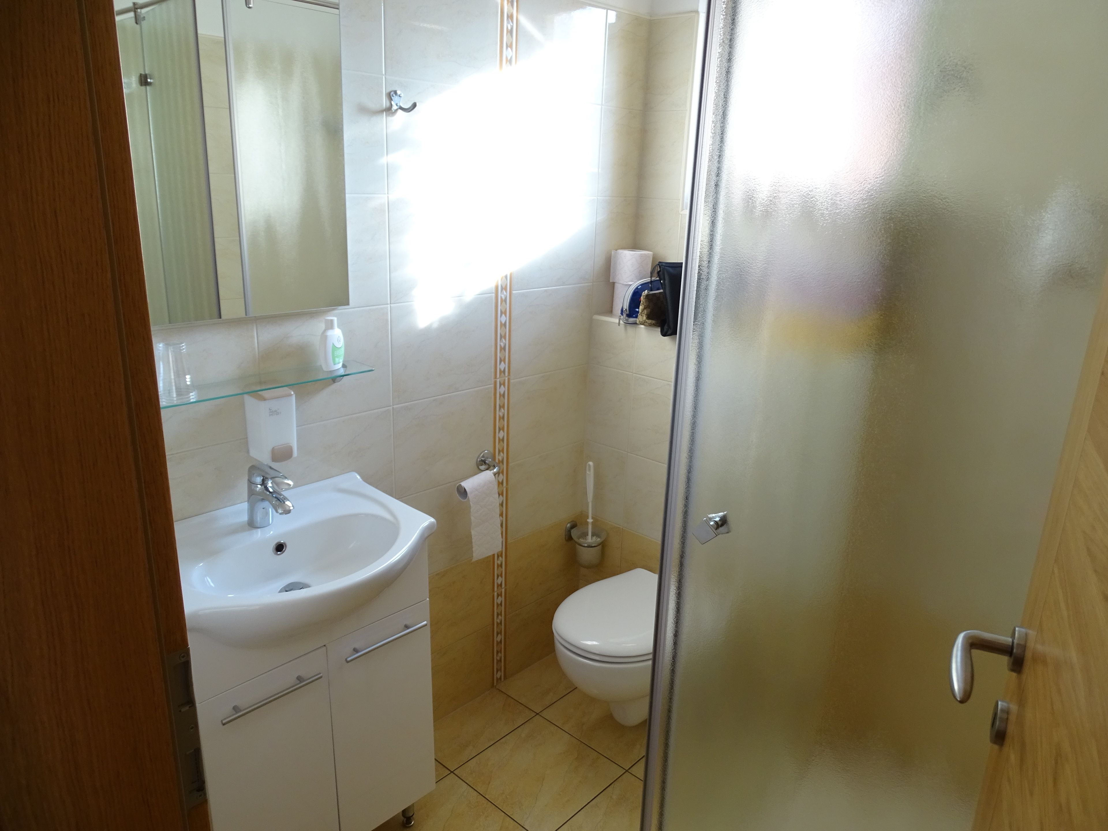 family room | bathroom shower