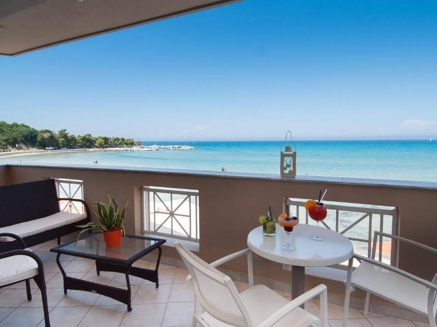 Chambre Double Deluxe, vue mer | Vue de la chambre