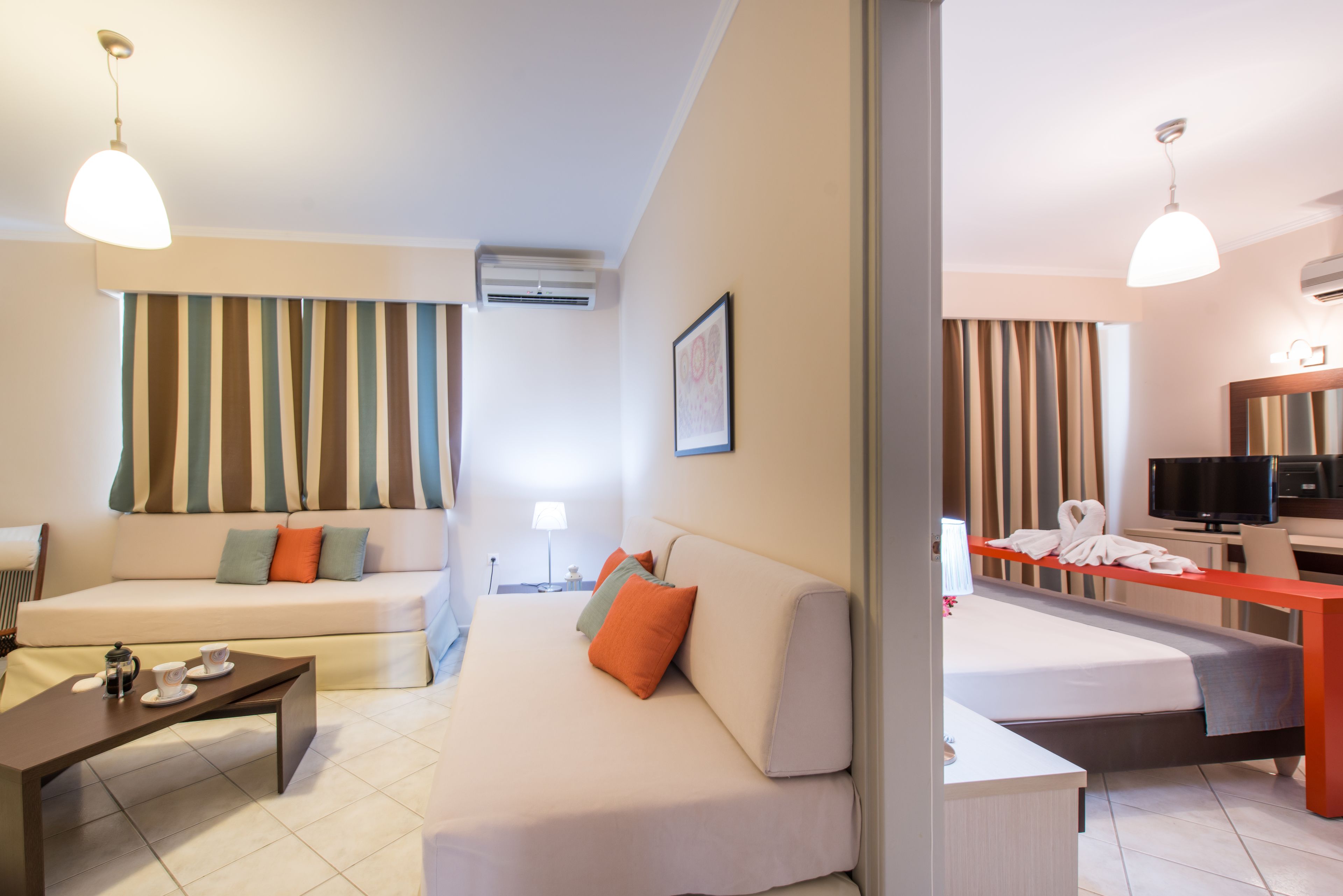 1 bedroom, select comfort beds, in-room safe, blackout curtains