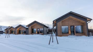 Majoituspaikan julkisivu