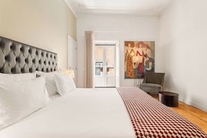 Quarto casal superior | 1 quarto, roupas de cama antialérgicas, cofres nos quartos