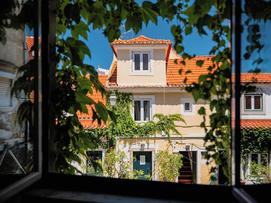 Fachada da propriedade