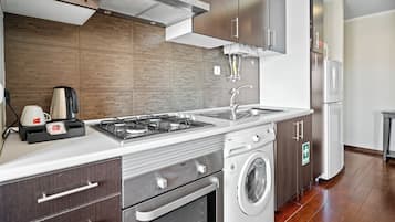Departamento, 1 habitación | Ropa de cama hipoalergénica y minibar