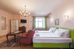 2 slaapkamers, lakens van Egyptisch katoen, luxe beddengoed