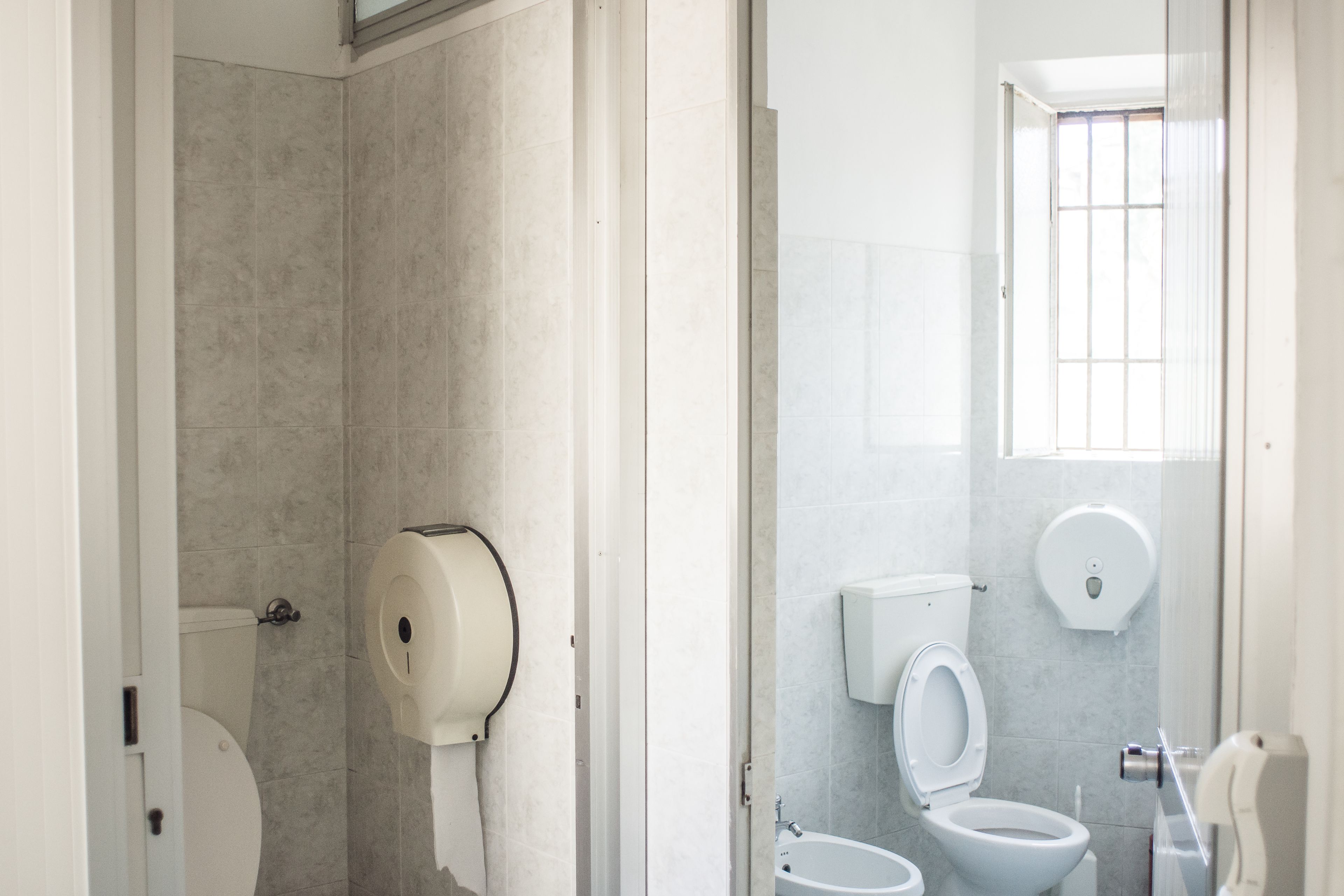 shower, rainfall showerhead, hair dryer, towels