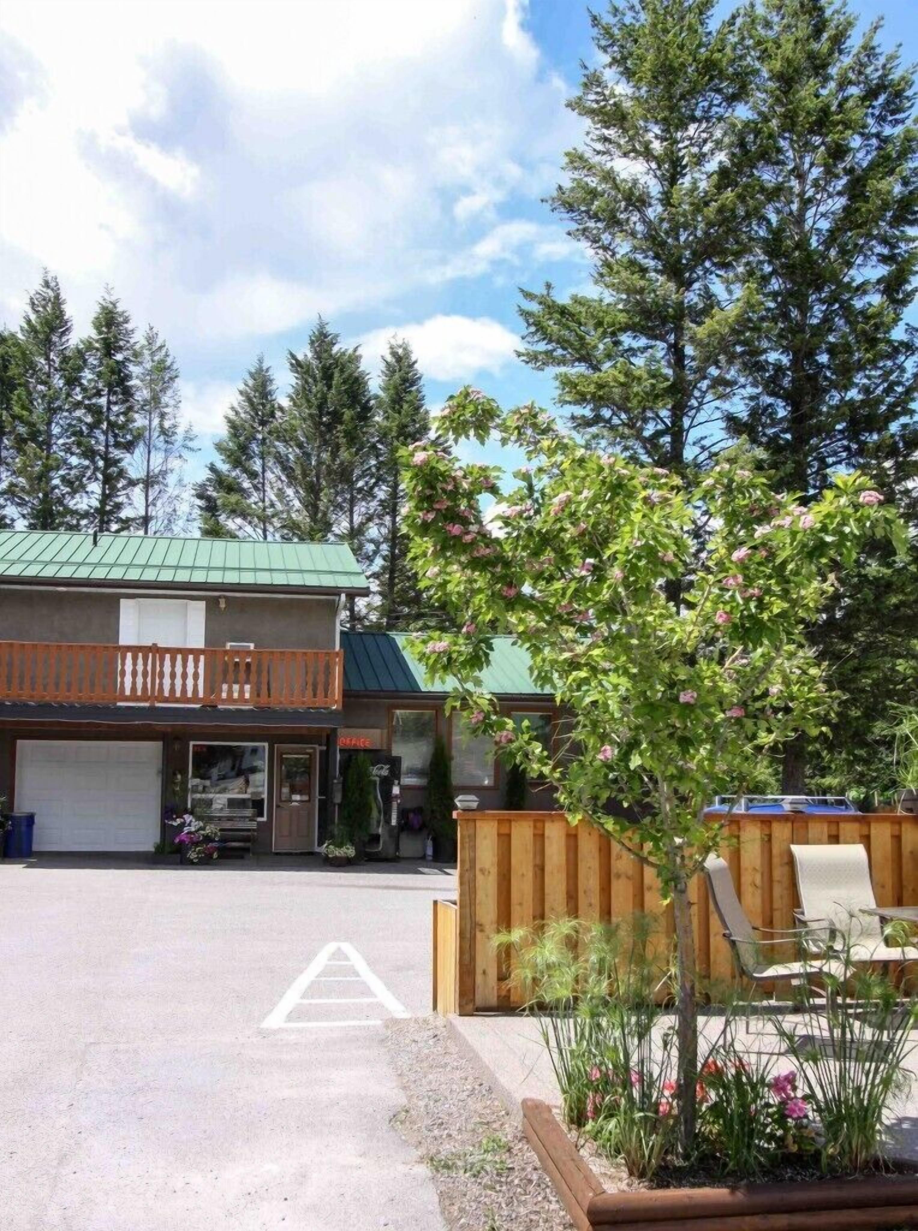 Entrada al alojamiento