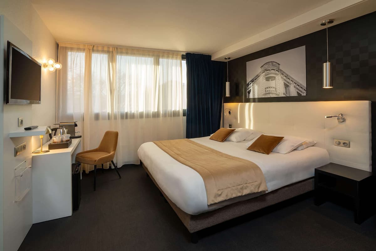 Habitación estándar, 1 cama King size, para no fumadores (Twin bed on request) | Minibar, escritorio, insonorización y cunas gratuitas
