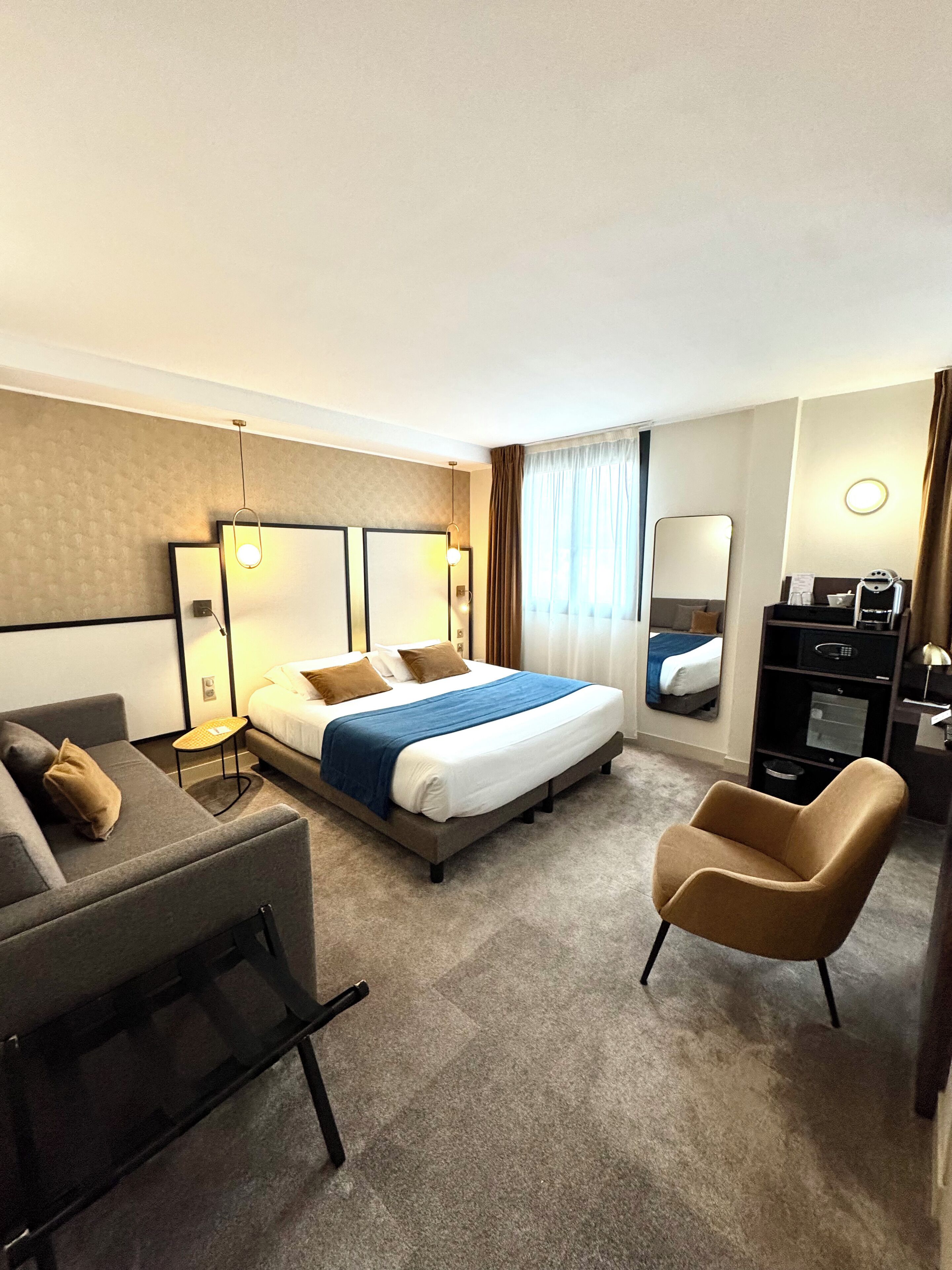 standard double room | minibar, desk, soundproofing, free cots/infant beds