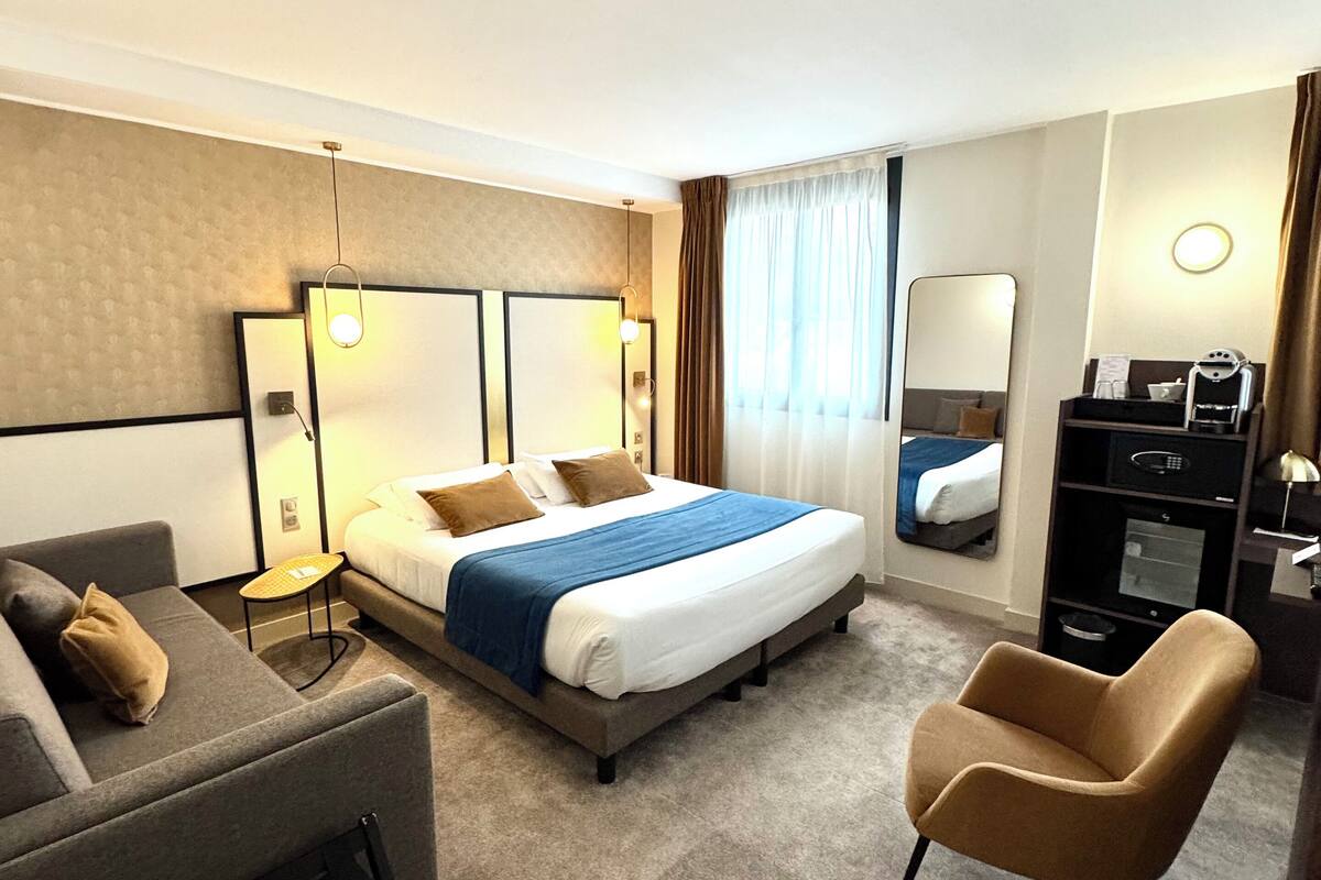 standard double room | minibar, desk, soundproofing, free cots/infant beds