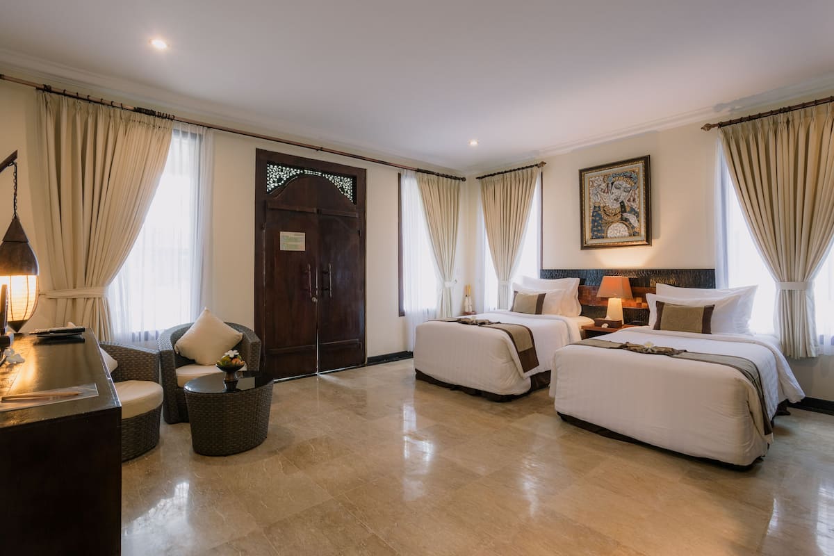 Island Bungalow, 2 Twin Beds | 1 bedroom, minibar, in-room safe, individually decorated