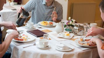Free daily full breakfast