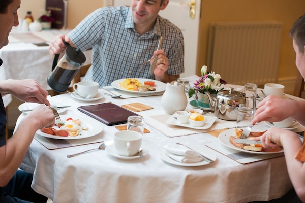 Free daily full breakfast
